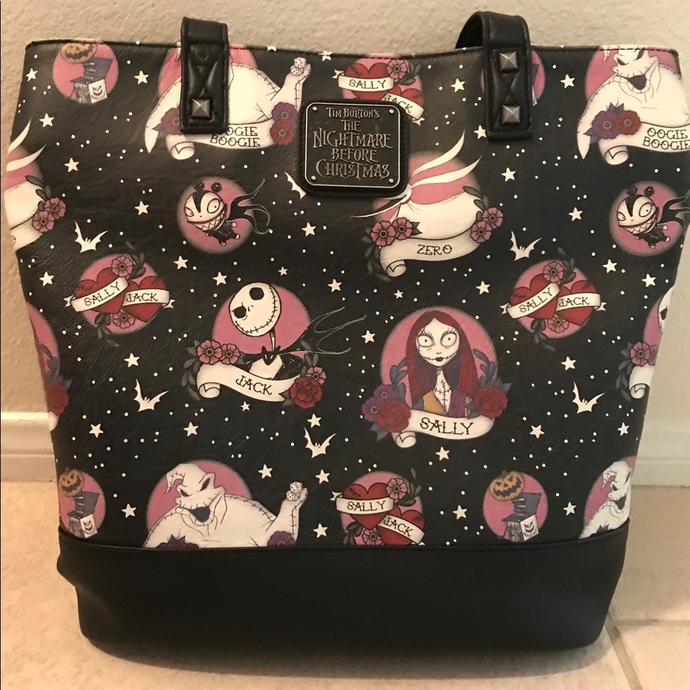 Nightmare Before Christmas tote bag