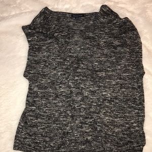black and white top from American Eagle size M
