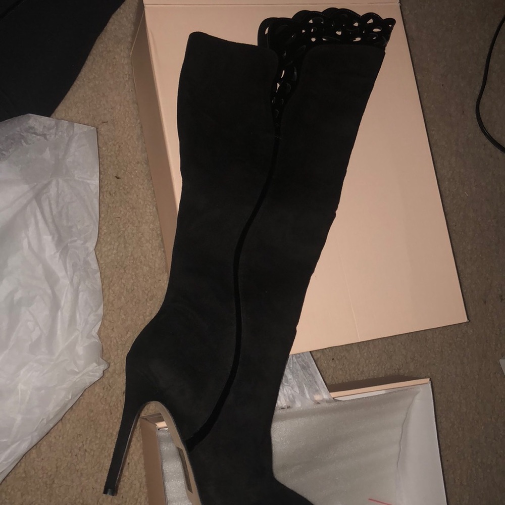 NIB knee boots