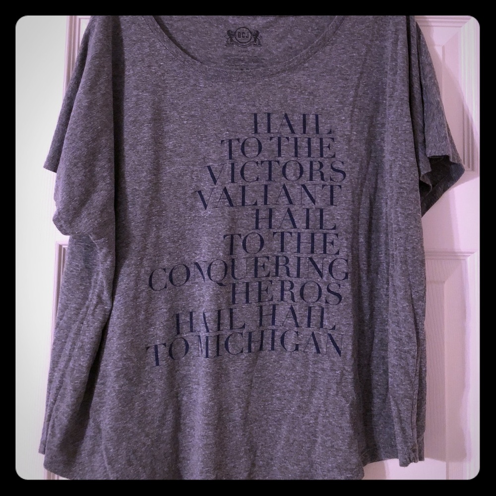 Hail To The Victors Cowneck T-Shirt