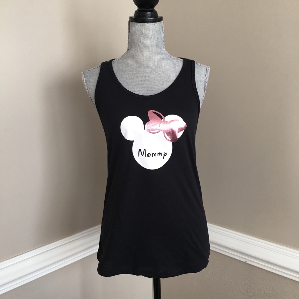 Themed tank top for Disney visit. Customized Mommy