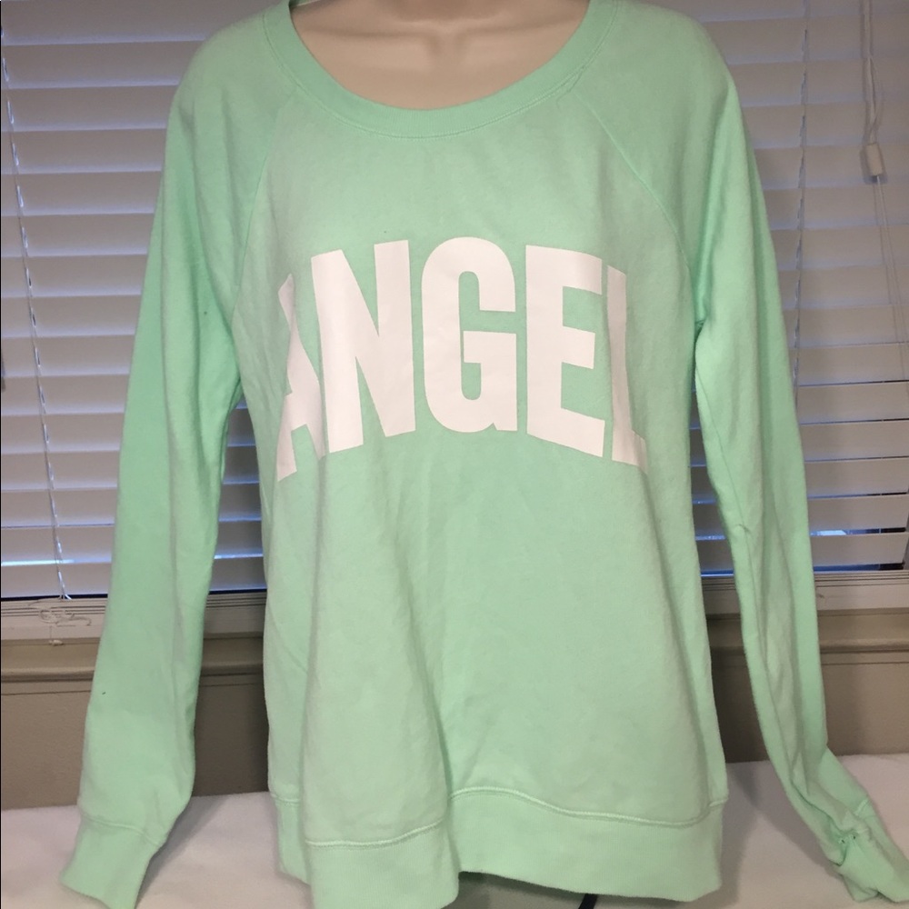 Victoria Secret Angel Mint Sweatshirt