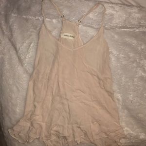 light pink babydoll cami size M