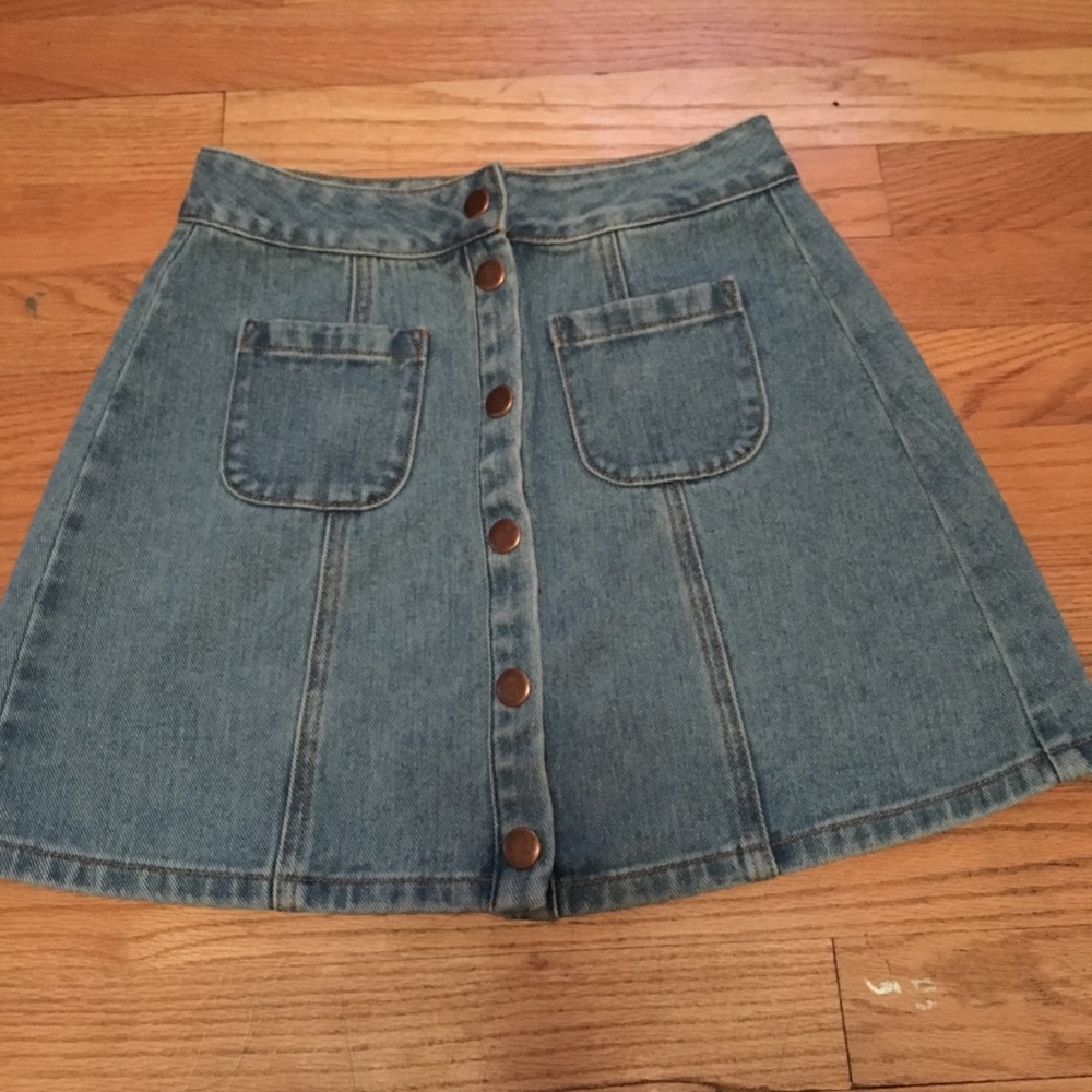 Brandy Melville Jean skirt