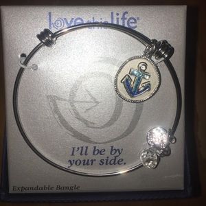 Bangle charm bracelet