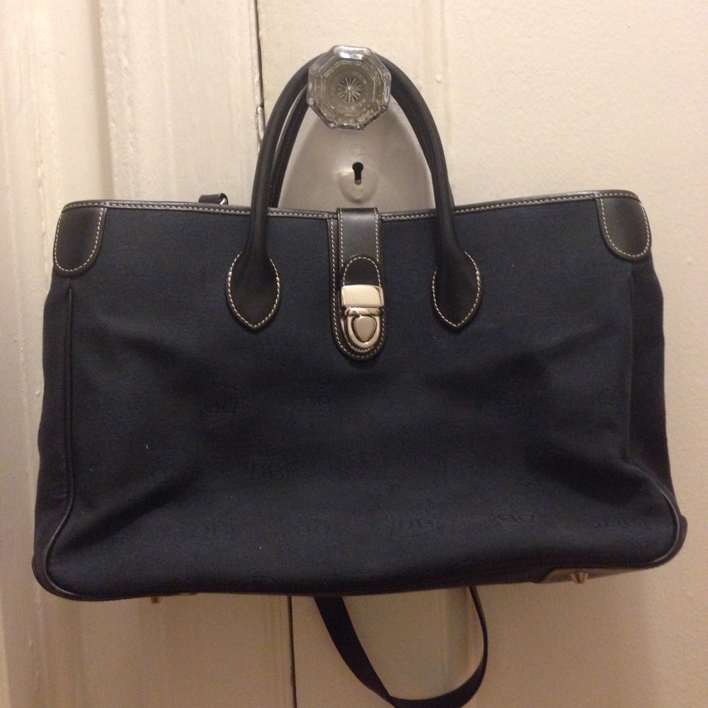 Messenger/laptop bag (canvas/leather)
