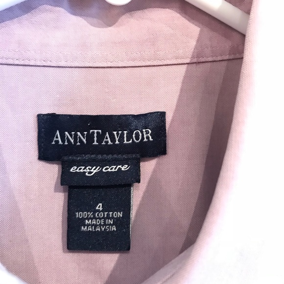 Ann Taylor classic button down blouse - Picture 2 of 3