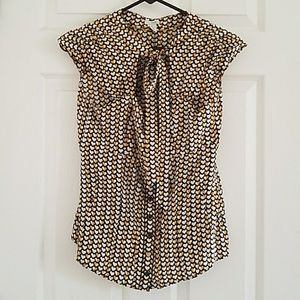 Anthropologie Odille 100% silk top