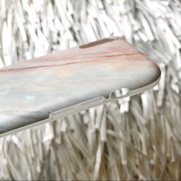 HP NEW iPhone X SOFT TPU IMD Marble Case Cover - Picture 3 of 7