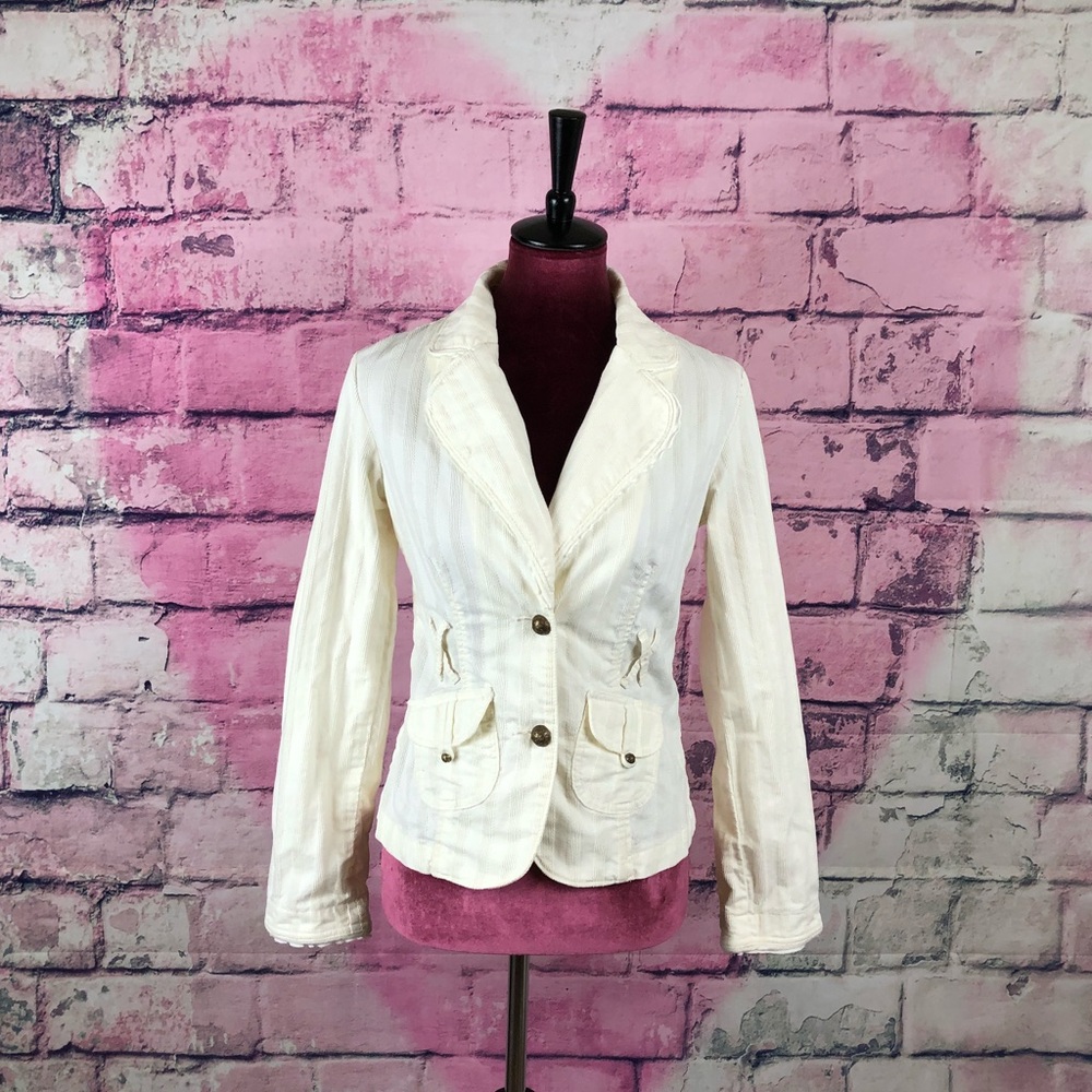 White House Black Market Corduroy Blazer