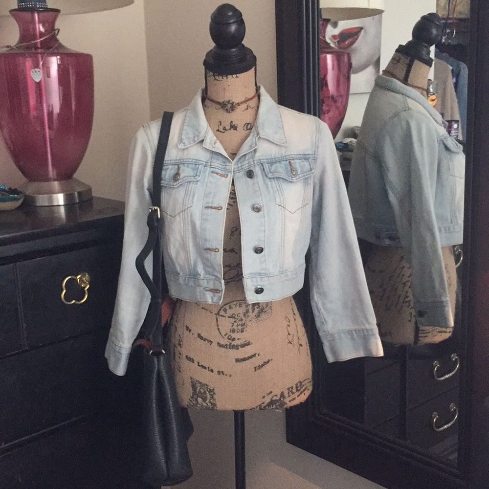 Cotton On🌏Light-wash Denim Jacket