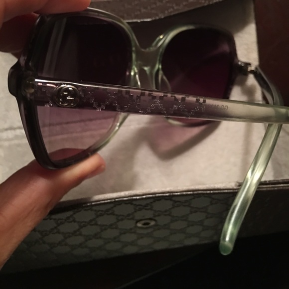 Authentic pair of Gucci Sunglasses with case! main image 3