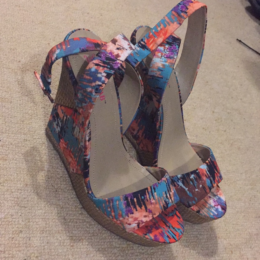 Super fun platform sandals.