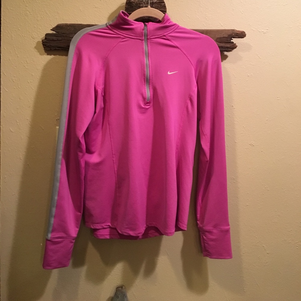 Nike Long-Sleeve Dri-Fit Half-Zip Shirt