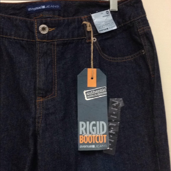 NWT Avenue Modern Fit Bootcut Jeans - Picture 2 of 7