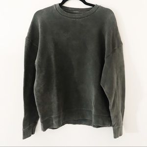 Washed Grey Crewneck