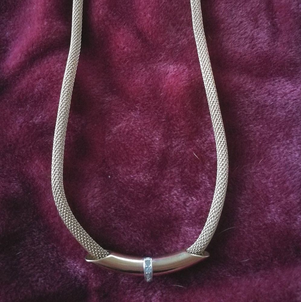 Vintage Avon Gold Mesh Necklace