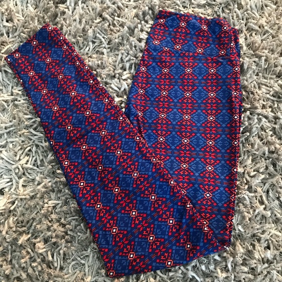 LuLaRoe Pants - LuLaRoe Leggings Women’s Pants OS NEW NWT Blue