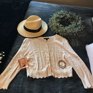 Express Knitted Crop Sweater