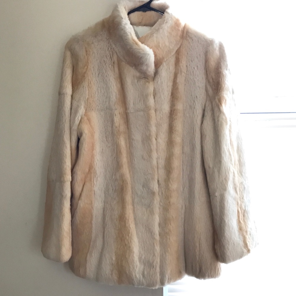 Nwot Rabbit-Fur Coat (New)
