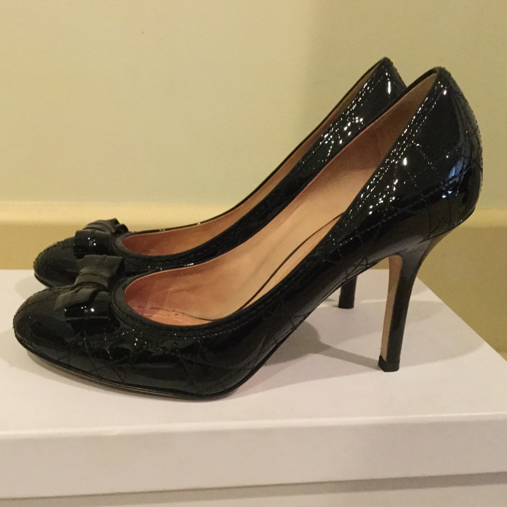 Christian Dior black pumps