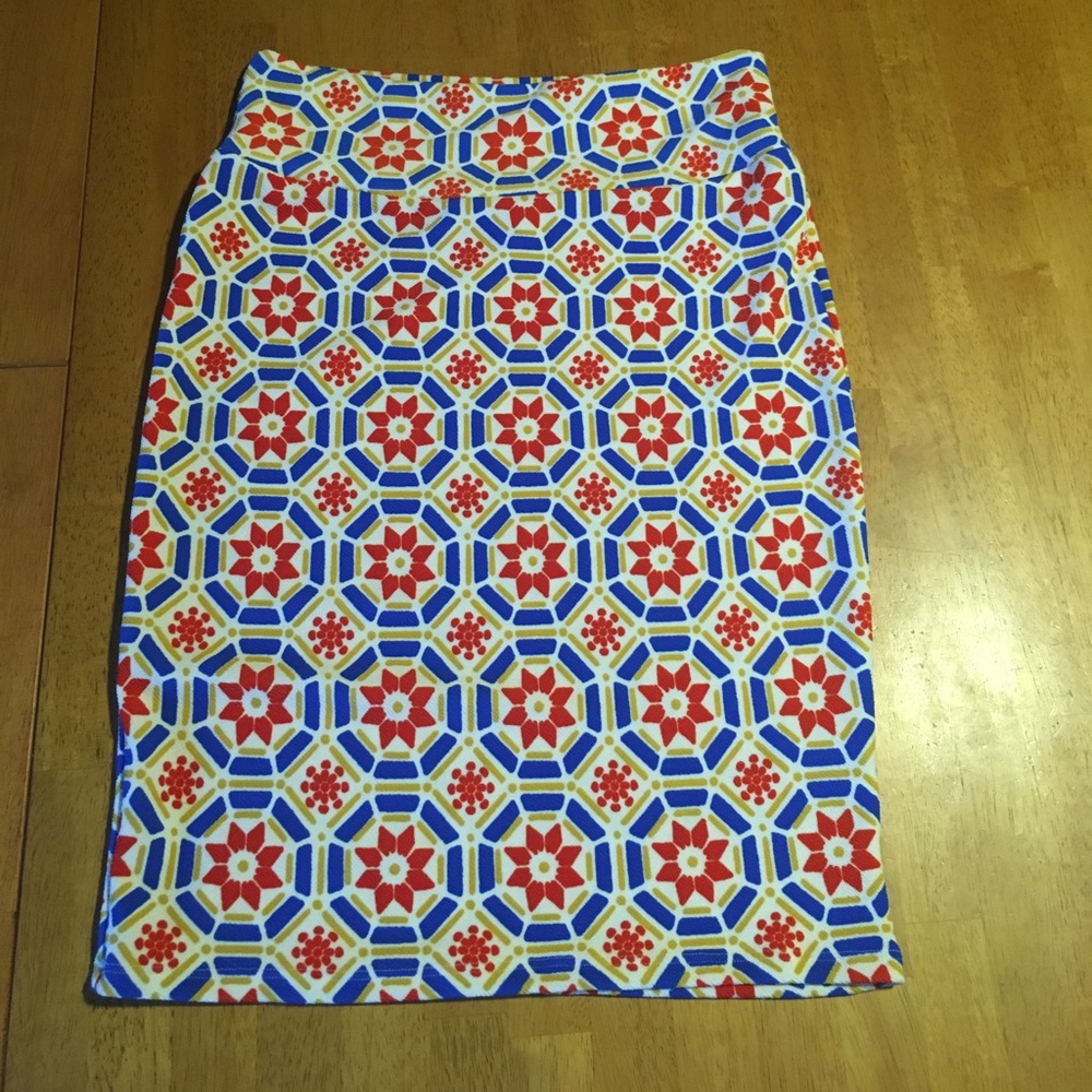 Lula Roe Colorful Skirt