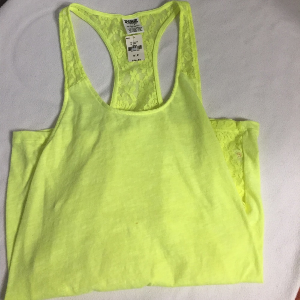 Yellow PINK tank