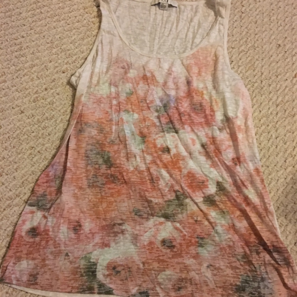 Girly Floral Tank Top