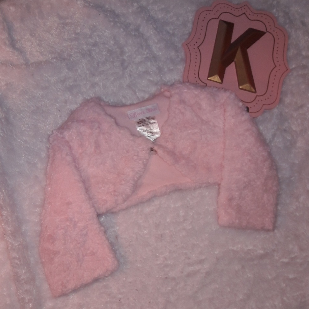Pink faux-fur