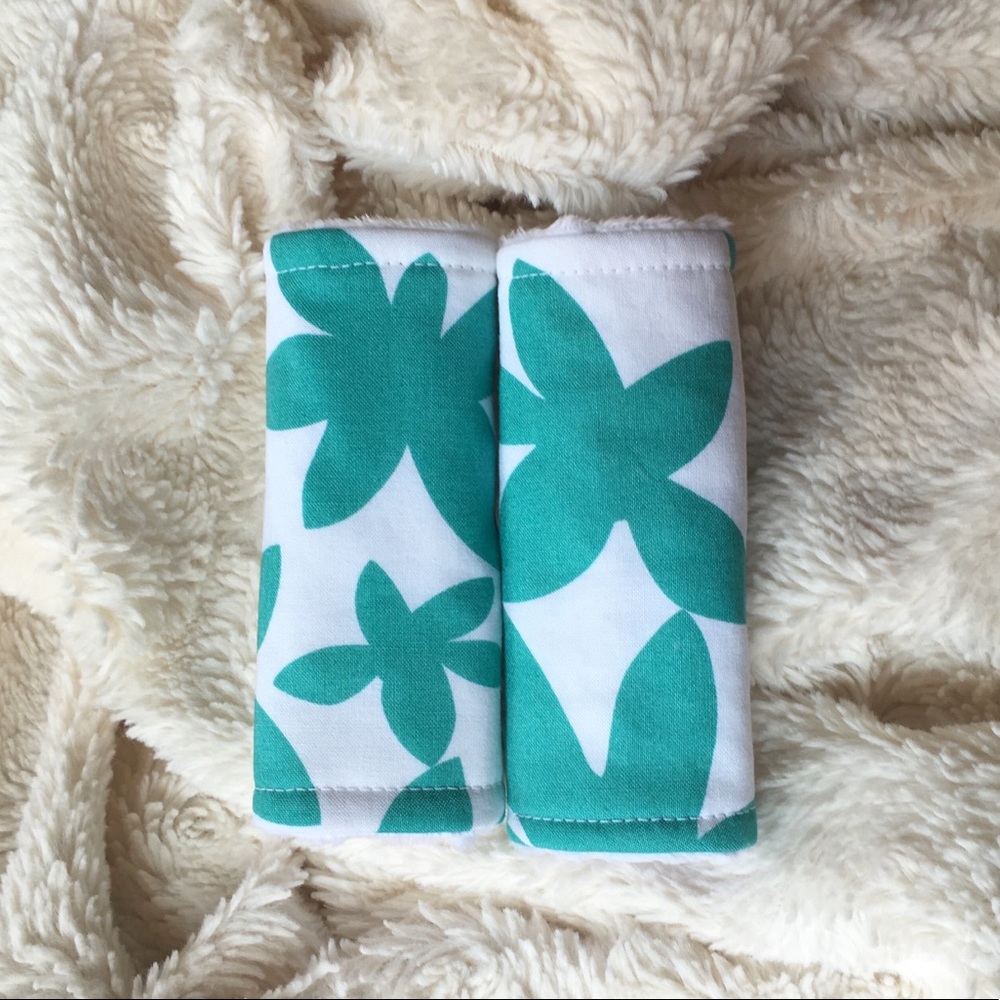 Car seat strap covers