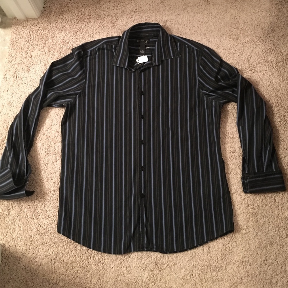 Men's I.N.C cufflink dress shirt XL