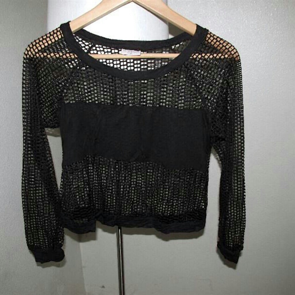 Mesh long sleeve