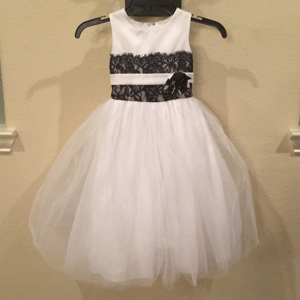 Sweet beginnings flower girl dress