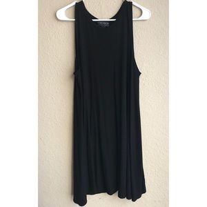 Solid Black Forever21+ Swing Tank Dress