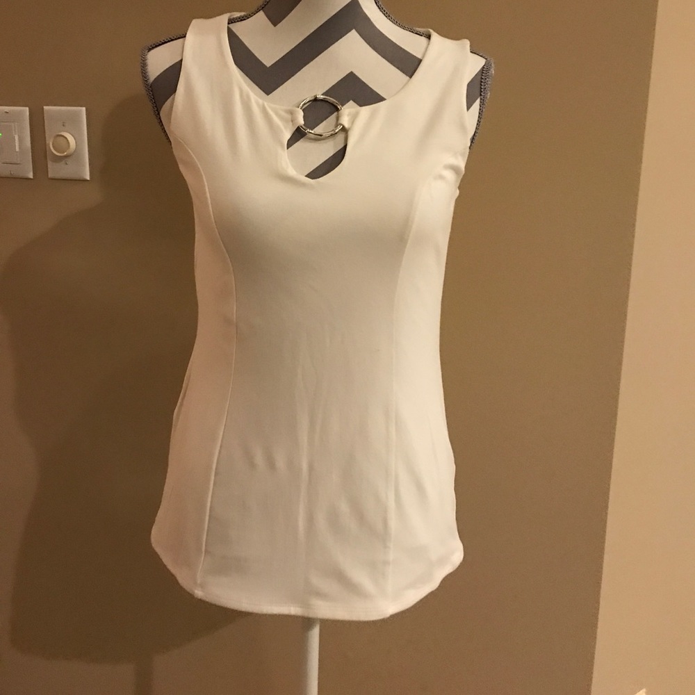 White dress blouse from White House Black Market