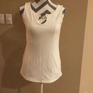 White dress blouse from White House Black Market