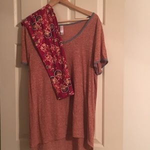 Lularoe classic t and tall & curvy leggings