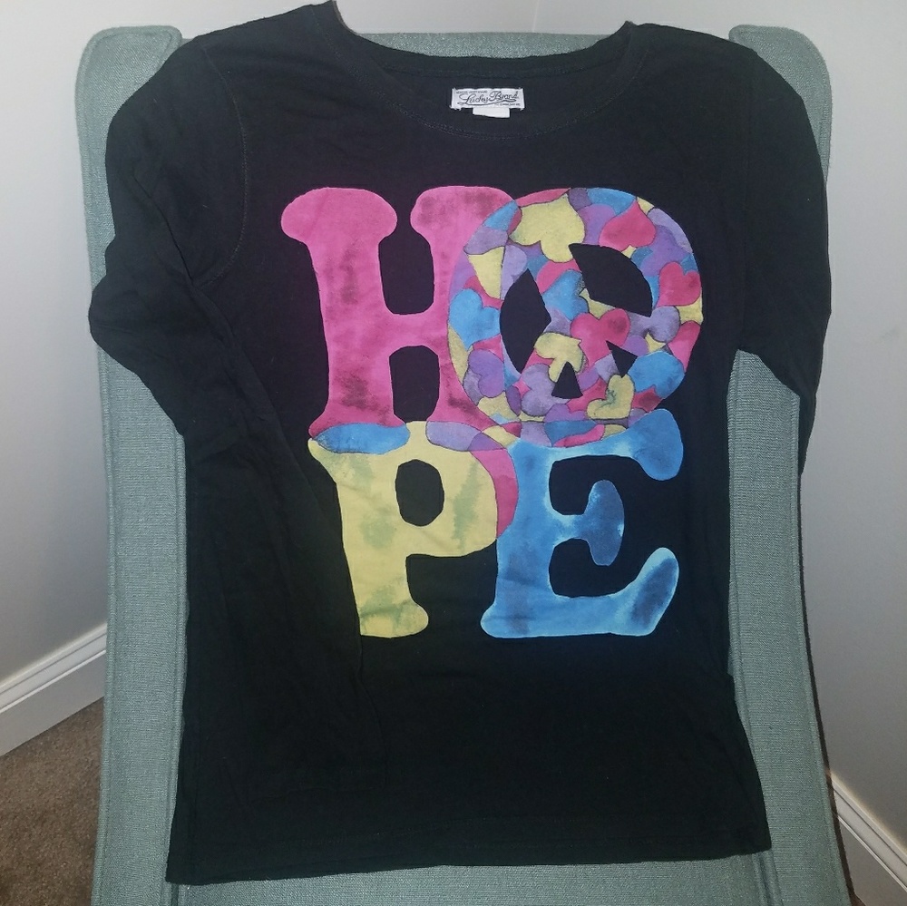Lucky Brand HOPE Long Sleeve Tee
