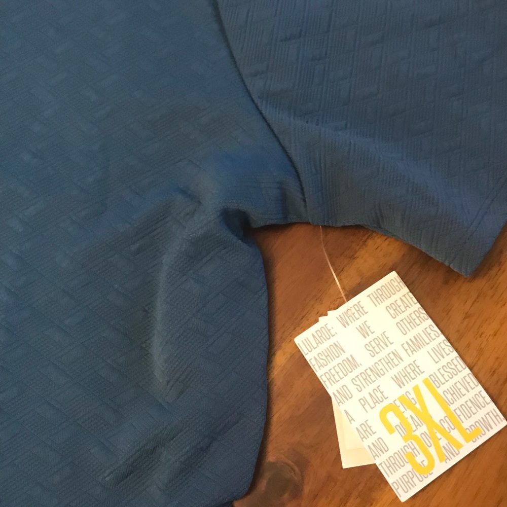 FLASH SALE Dark Gray Blue LuLaRoe Amelia Dress