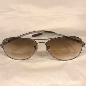 Ray-Ban Original Gunmetal Aviator Sunglasses -