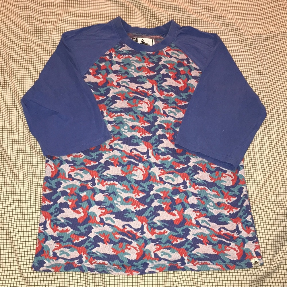 Camo Mid Sleeve Tee