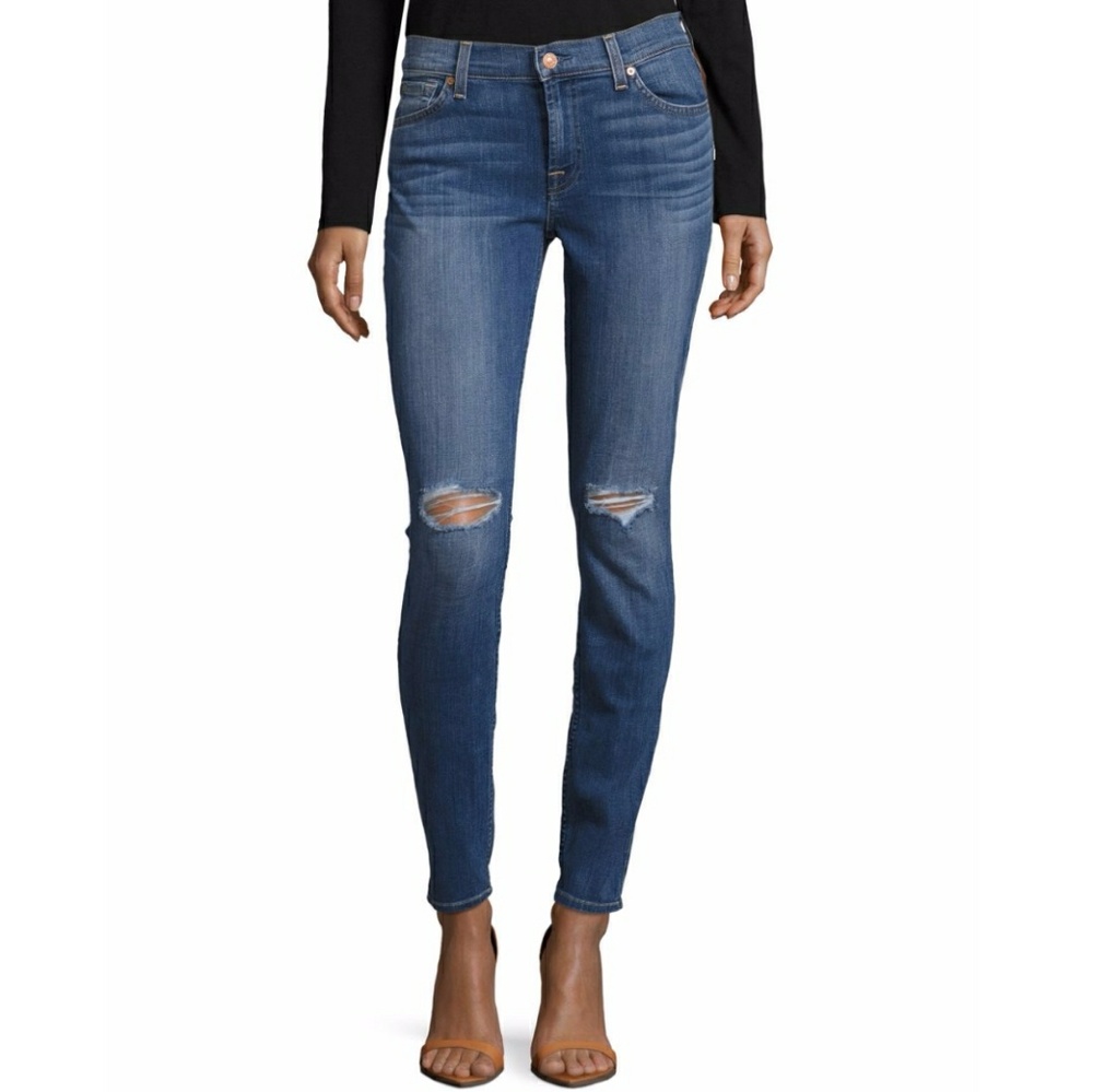 7FAM // Gwenevere High Rise Skinny Jeans