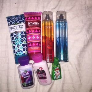 7 PIECE BATH AND BODY WORKS BUNDLE (UNUSED)