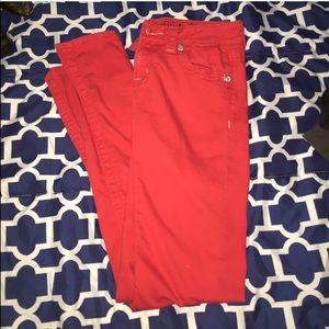 Red Miss Me Skinny Jeans