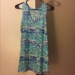 Lilly Pulitzer Summer Beach Tank EUC