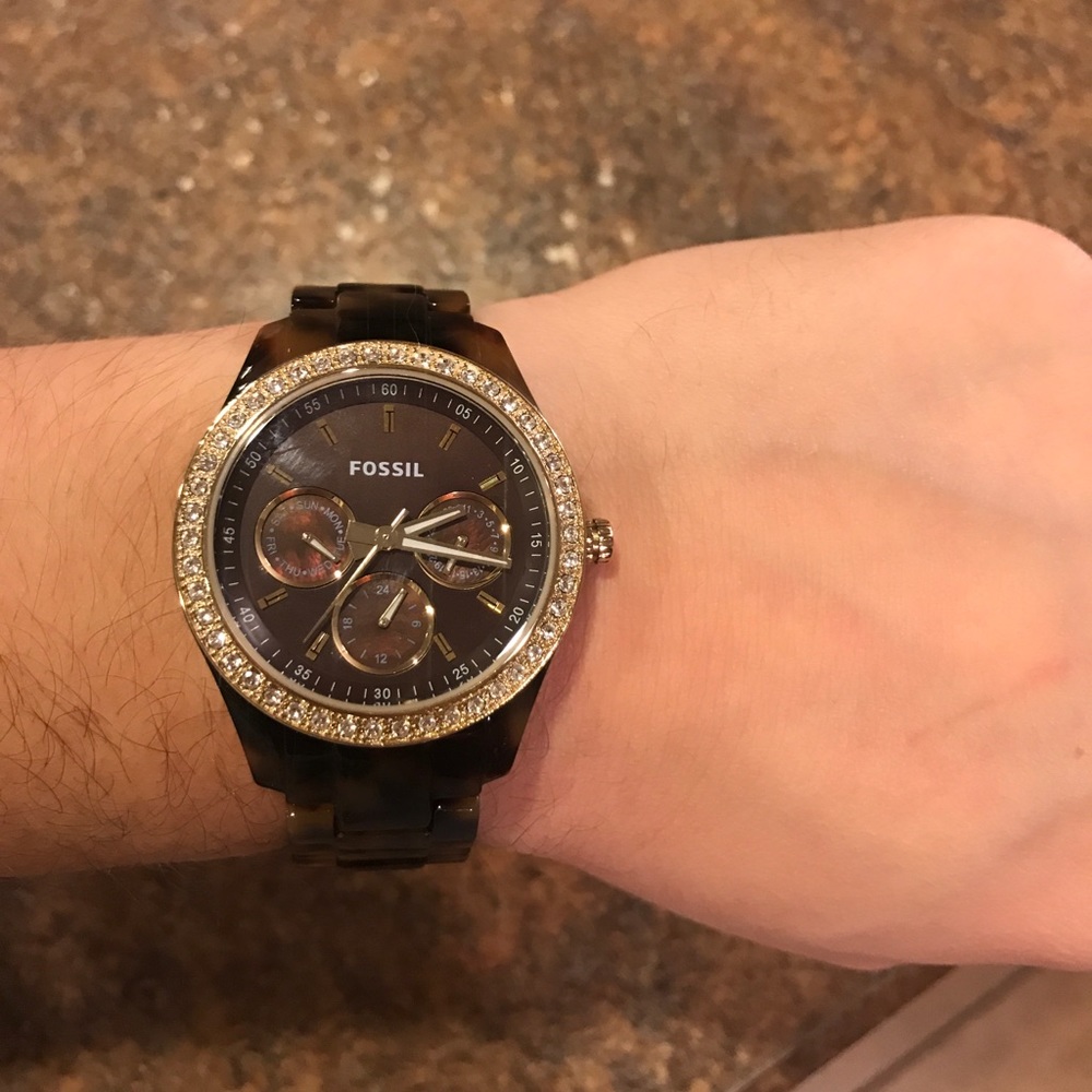 Fossil tortoise watch