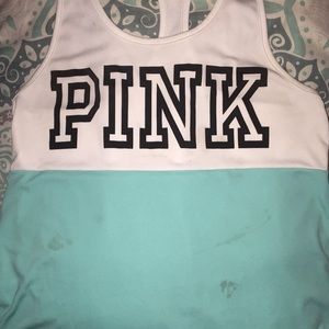 VS Pink racer tank