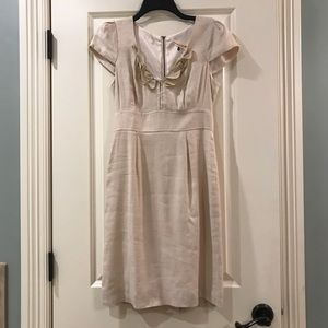 Rebecca Taylor beige corset dress