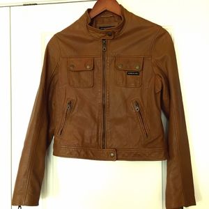 Member's Only Leather Moto Jacket