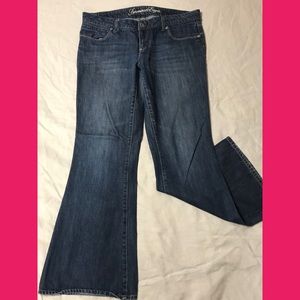 Like New American Eagle Real Flare Jeans